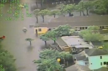 Hurricane Dorian lands a punch on Outer Banks Hurricane Dorian's Sept. 6 landfall flooded Ocracoke Island, N.C. Coast Guard video image/ PO1 Stephen Lehmann.