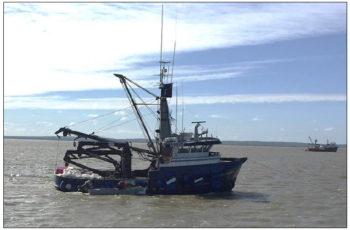 NTSB: Overloading, altered stability linked to tender sinking The fish tender Pacific Knight sank July 25, 2018 in Nushagak Bay. NTSB photo.