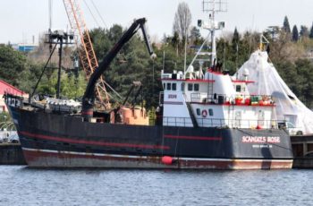 Two rescued, five missing after Alaska crabbing vessel sinks The Scandies Rose, a 130-foot crabbing vessel from Dutch Harbor, was carrying a crew of seven when it sank Dec. 31, 2019. ShipSpotting.com photo.