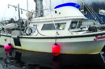 Electric Sunbeam: Alaska DIY hybrid boat No more idling his diesel all day, Fabian Grutter turned his 34-foot gillnetter/longliner, Sunbeam, into Sika, Alaska’s first hybrid-electric powered fishing vessel. Fabian Grutter photo.