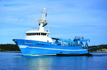 Progress returns to Alaska after rebuild The 131-foot trawler Progress left Fred Wahl Marine Construction Jan. 8 to return to fishing in Alaska. Fred Wahl Marine photo.